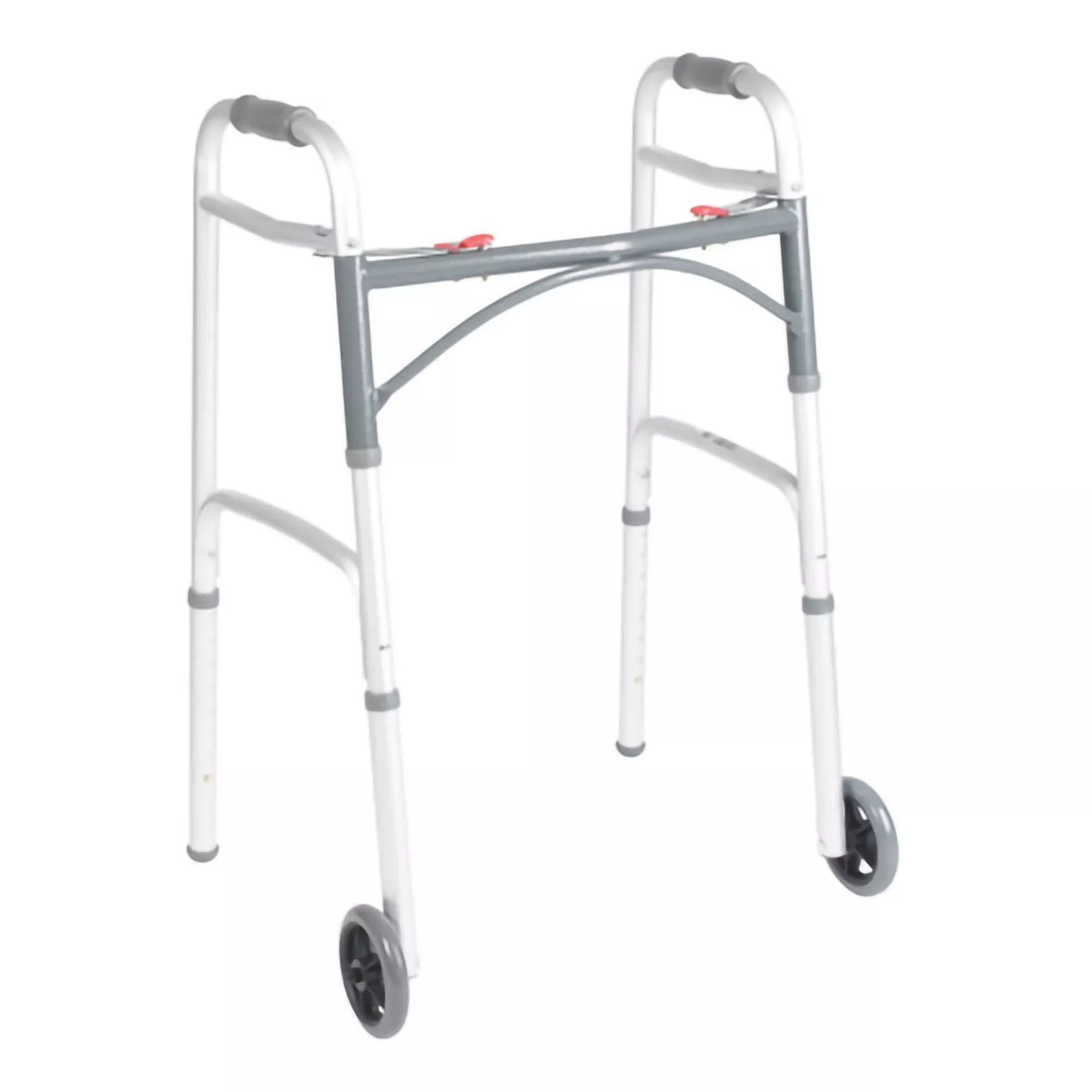 McKesson Junior Aluminum Folding Walker, 25 – 32.25 Inch Height