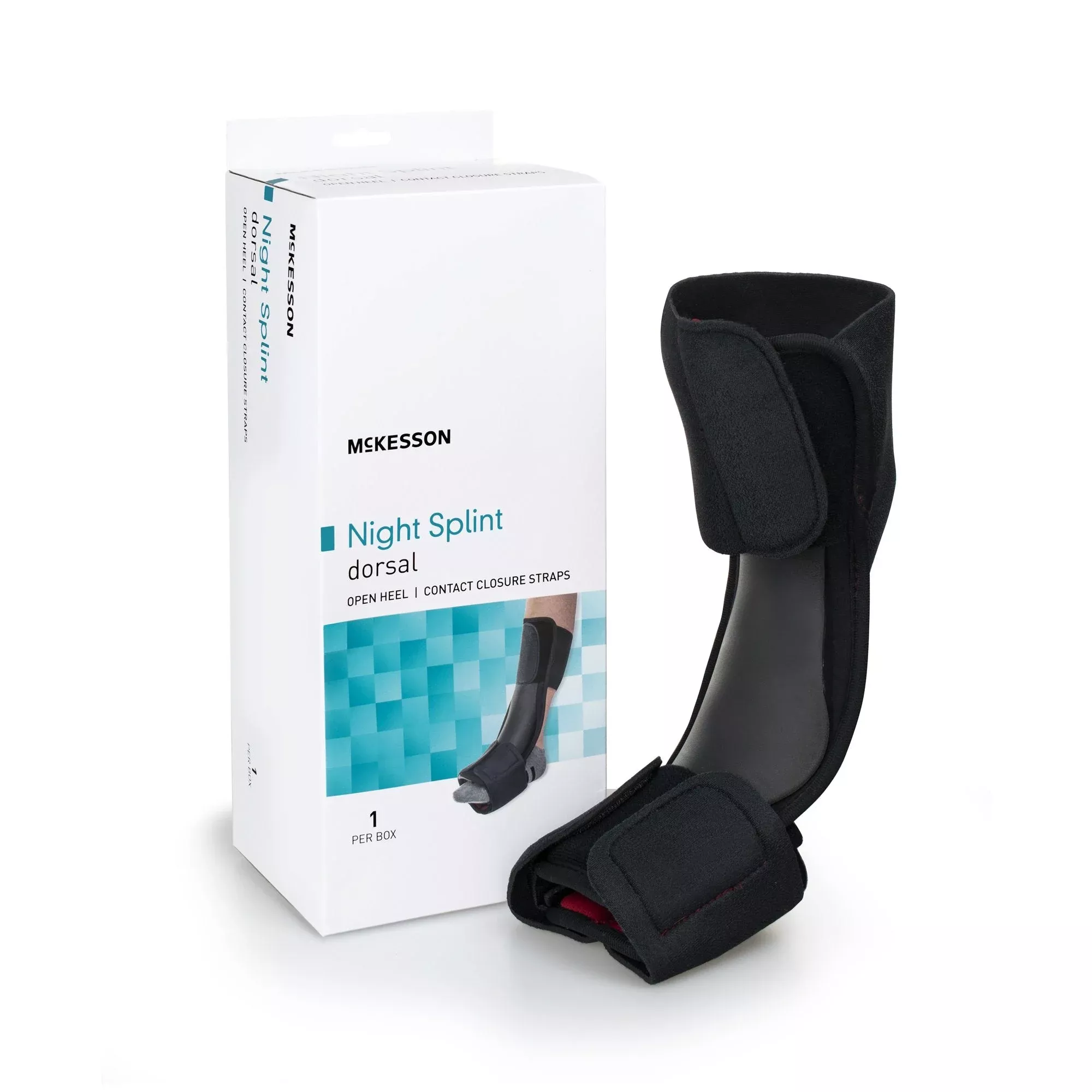 McKesson Low Profile Dorsal Night Splint, Open Heel