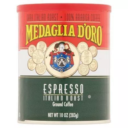 Medaglia D'oro Espresso Italian Roast Ground Coffee - 10 oz