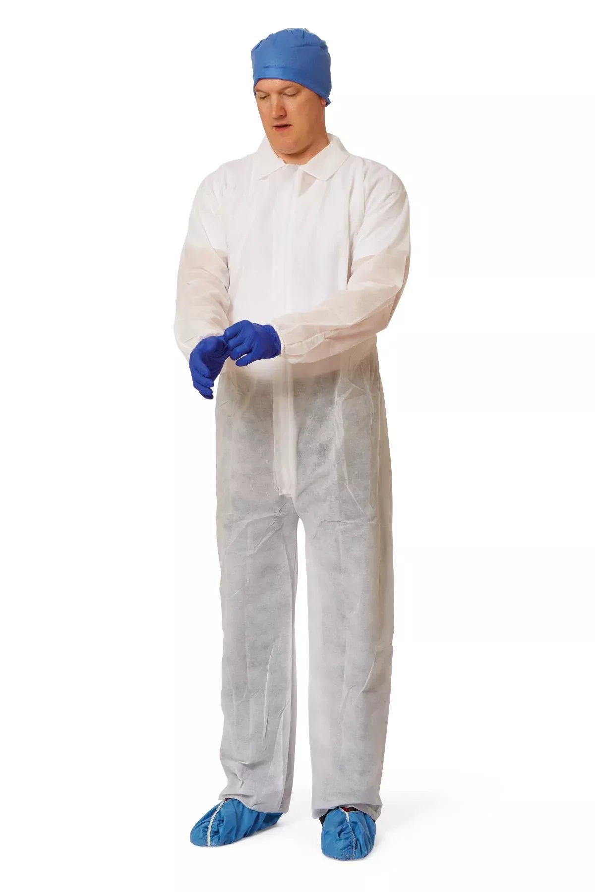 Medline Medium and Heavyweight Spunbond Polypropylene Coveralls