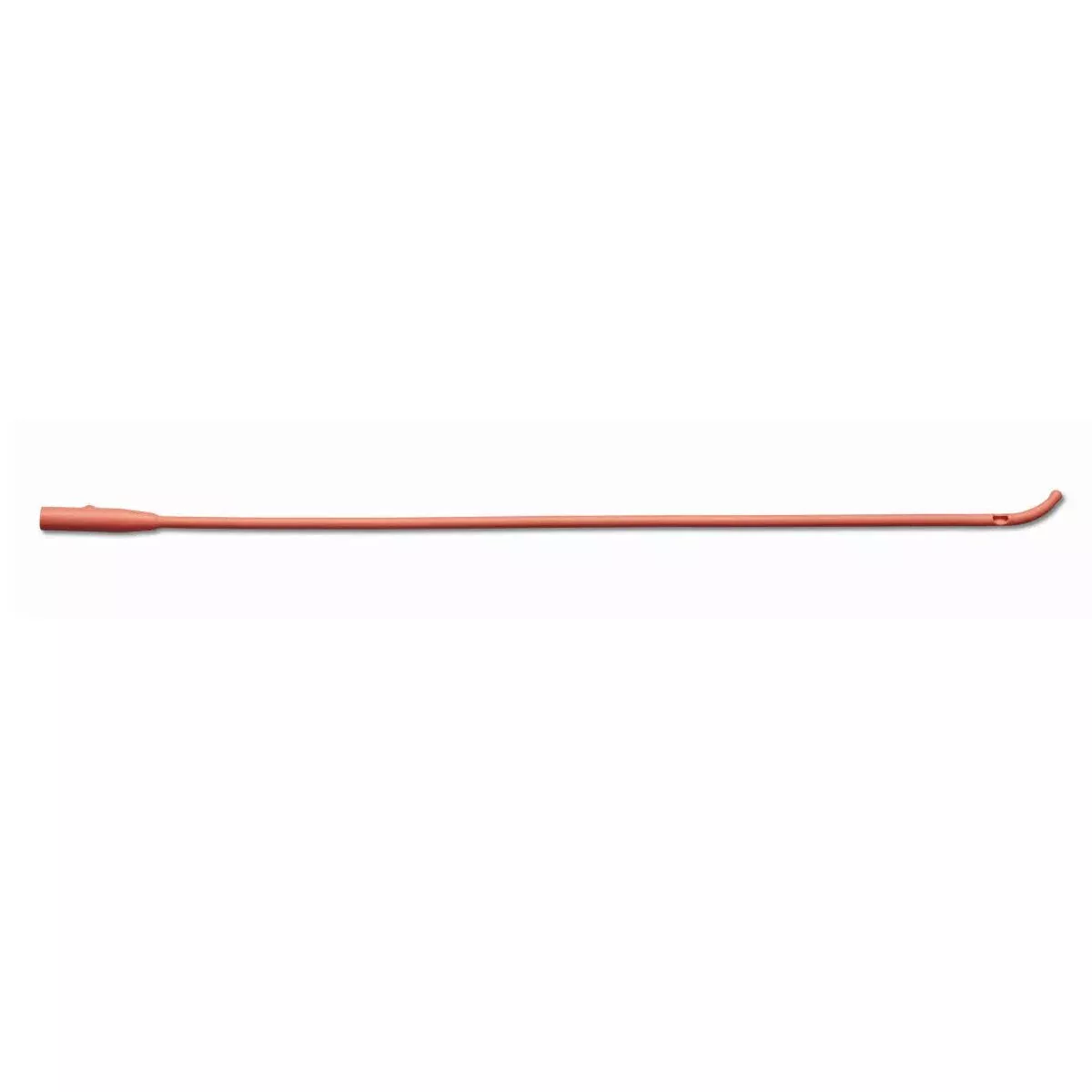 Medline Red Rubber Latex Urethral Intermittent Catheter with Coude Tip