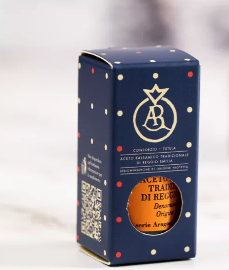 Mini Cruet of 12 yr "Traditionale" Vinegar, Organic DOP (Reggio Emilia, Italy)