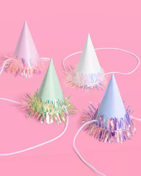 Mini Party Hats - 10 mini hats