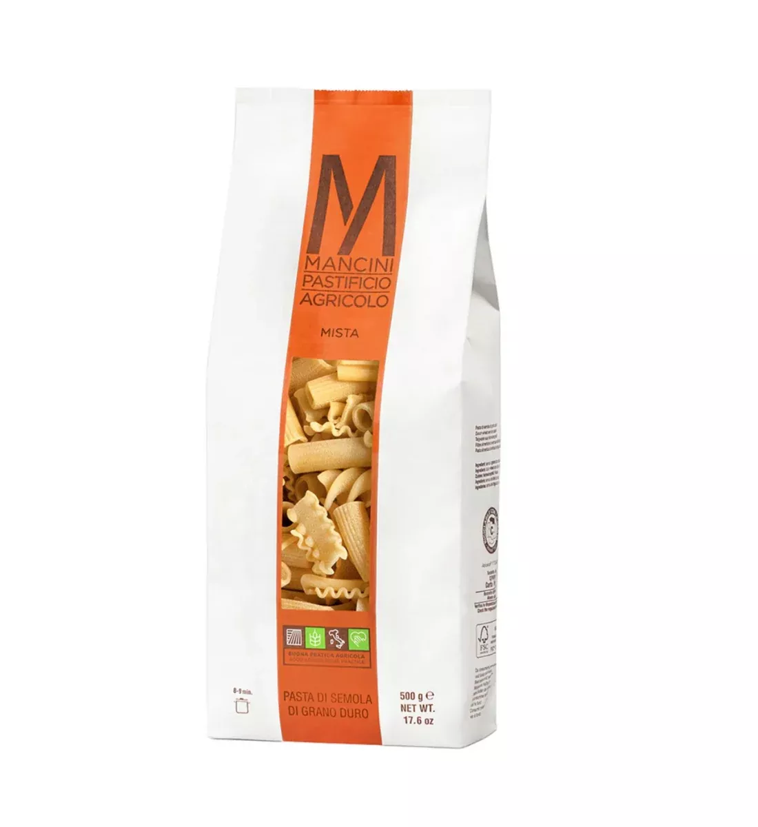 Mista 7 Shape Dried Pasta (Marche, Italy)