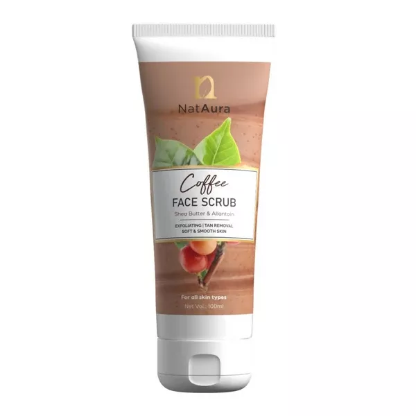 NatAura Coffee Face Scrub - 100 ml