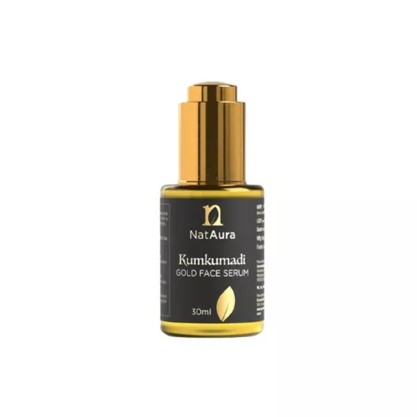 NatAura Kumkumadi Gold Face Serum - 30 ml