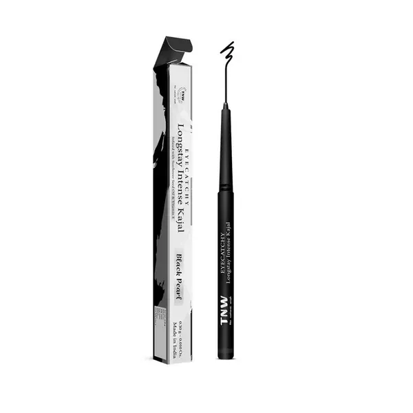 The Natural Wash Eyecatchy Longstay Intense Kajal - Black Pearl - 0.3 gm