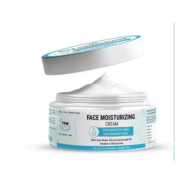 The Natural Wash Face Moisturizing Cream - 50 gm