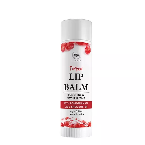 The Natural Wash Moisturizing Pomegranate Tinted Lip Balm - 6 gm