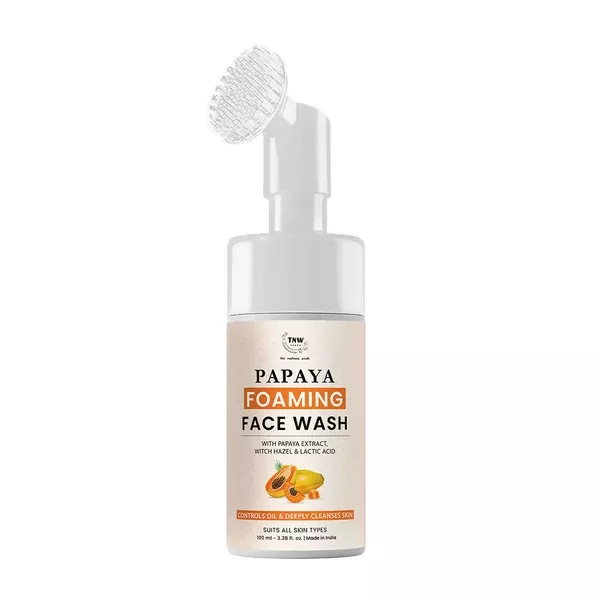 The Natural Wash Papaya Foaming Face Wash - 100 ml