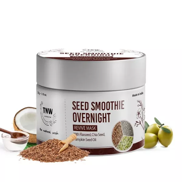 The Natural Wash Seed Smoothie Night Mask - 50 gm