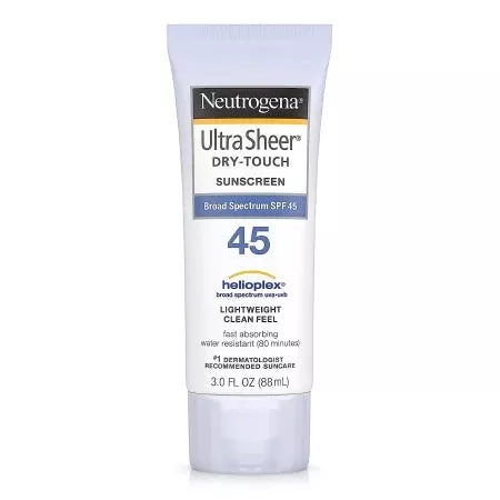 Neutrogena Ultra Sheer Dry Touch Lotion, SPF 45, 3 fl. oz.