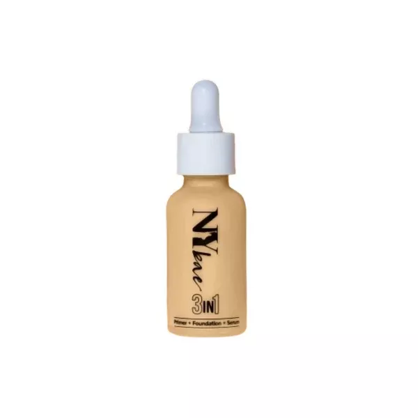 NY Bae 3 in 1 Serum Foundation Infused With Primer - Warm Vanilla 01 - 30 ml