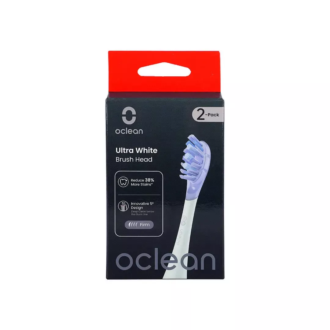 Oclean X Ultra White Green Brush Head 2pcs