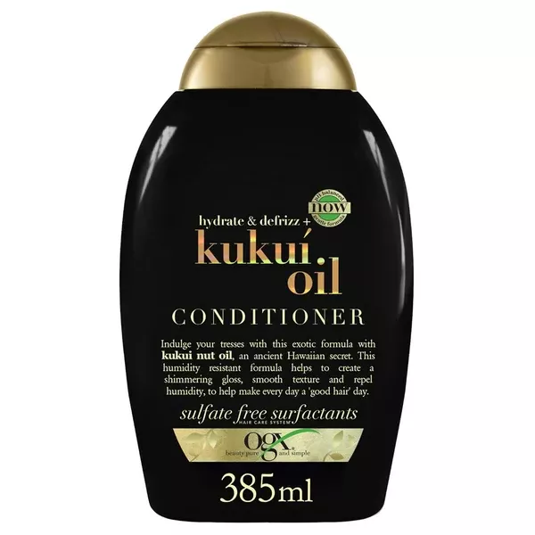 OGX Hydrate & Defrizz + Kukui Oil Conditioner - 385 ml