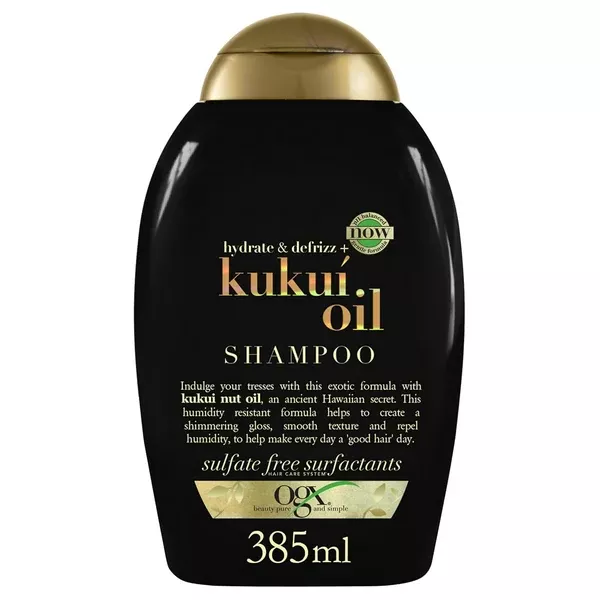 OGX Kukui Oil Shampoo Hydrate Plus Defrizz - 385 ml