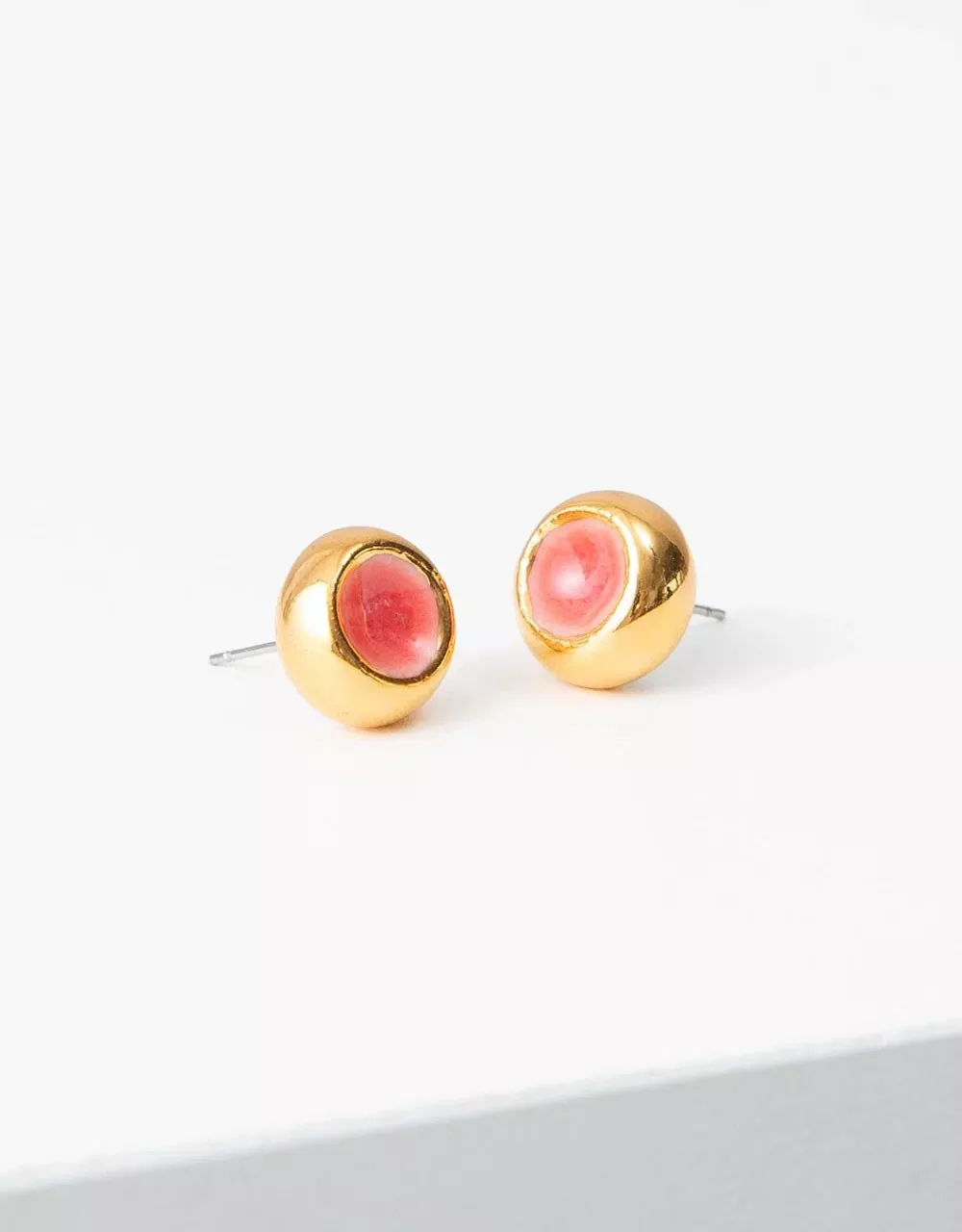 Paprika Halo Earrings
