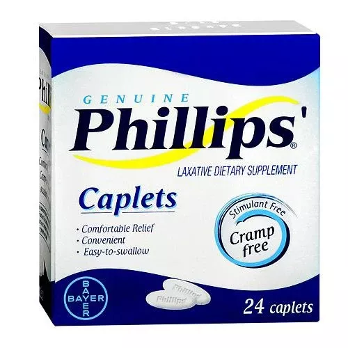 Phillips' Magnesium Laxative Caplets, 24 ct