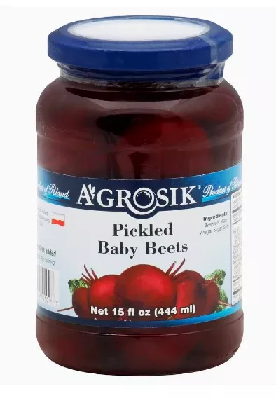 Pickled Baby Beets (Agrosik) 15 oz