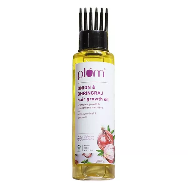 Plum Onion Hair Growth Oil For Hair Fall Control With Bhringraj Oil - 100 ml