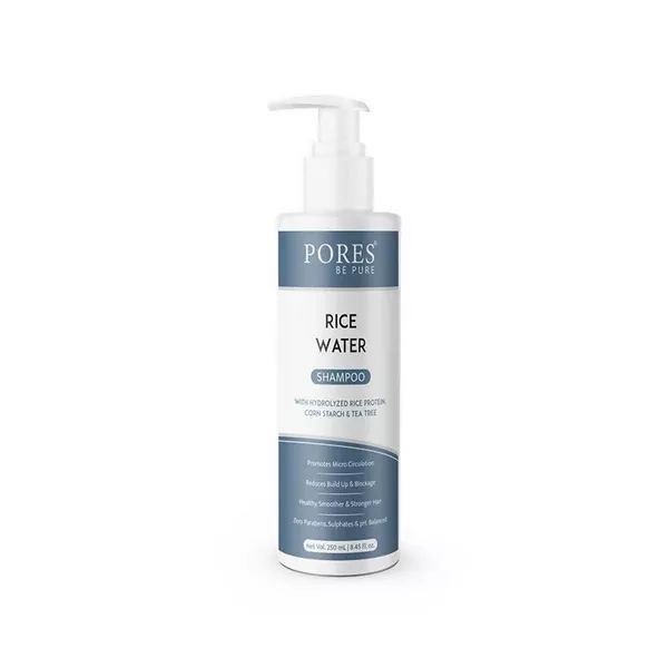 Pores Be Pure Rice Water Shampoo - 250 ml