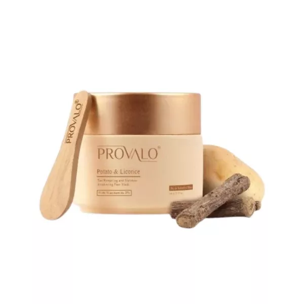 Provalo Potato & Licorice Tan Removing and Moisture Awakening Face Mask - 100 gm