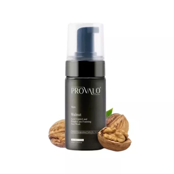 Provalo Walnut Acne Control And Pimple Care Foaming Face Wash For Men - 100 ml