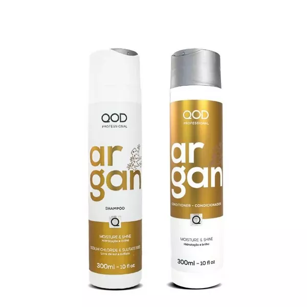QOD Professional Argan Shampoo & Conditioner Combo - Combo