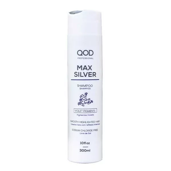 QOD Professional Max Silver Shampoo - 300 ml