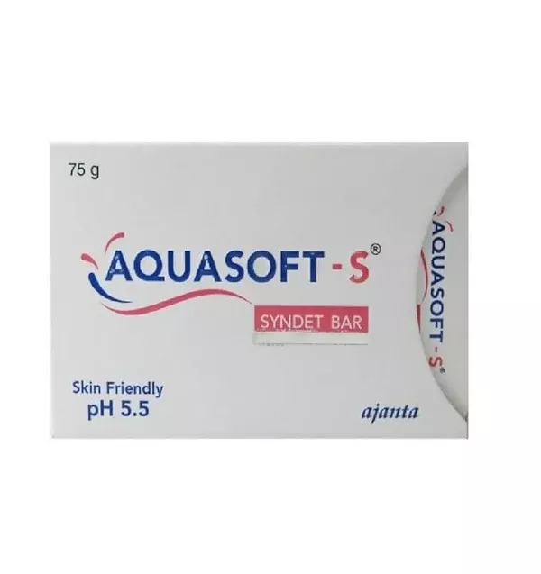 A-Quasoft S Syndet Bar - 75 gm