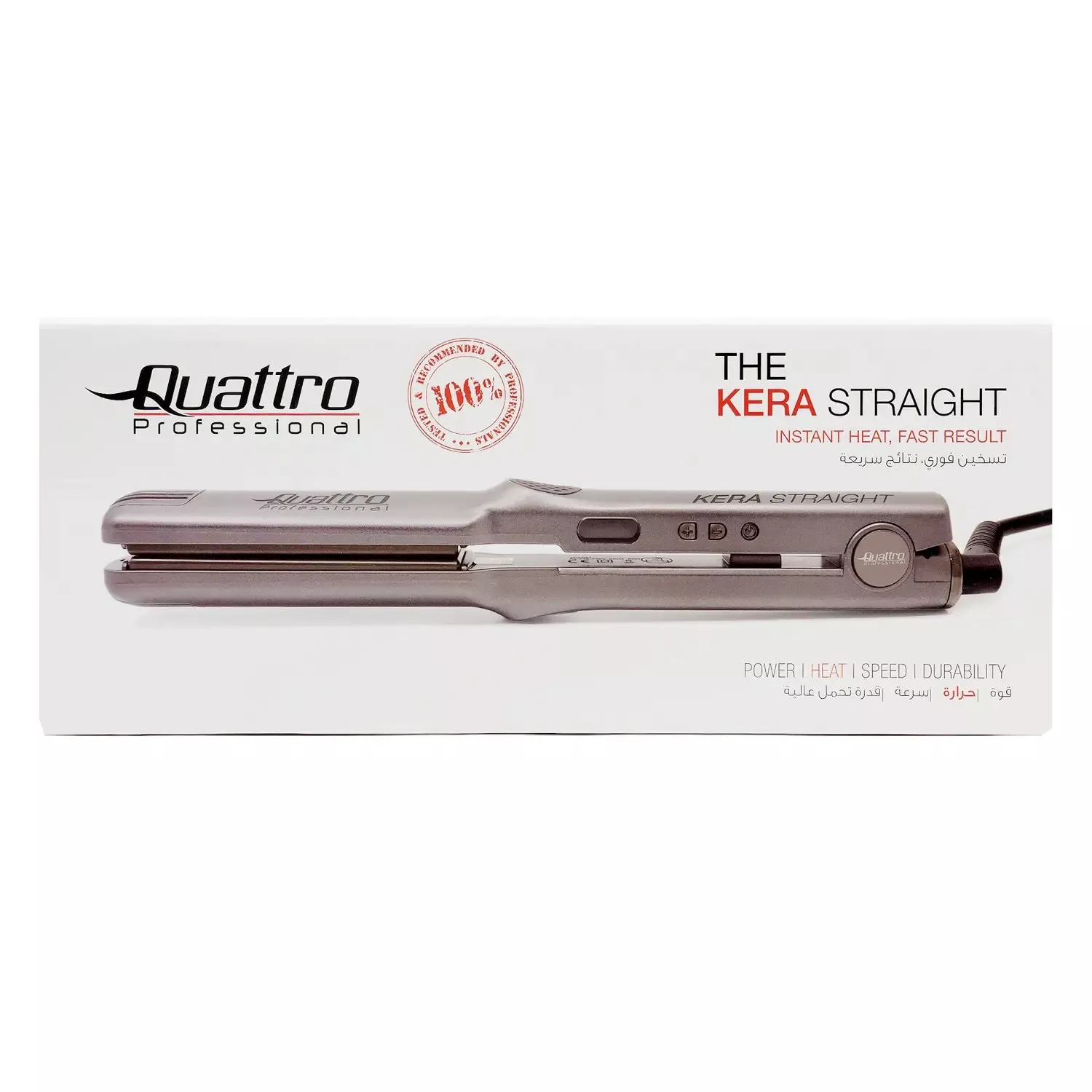 Quattro Professional Kera Hair Straightener -6394