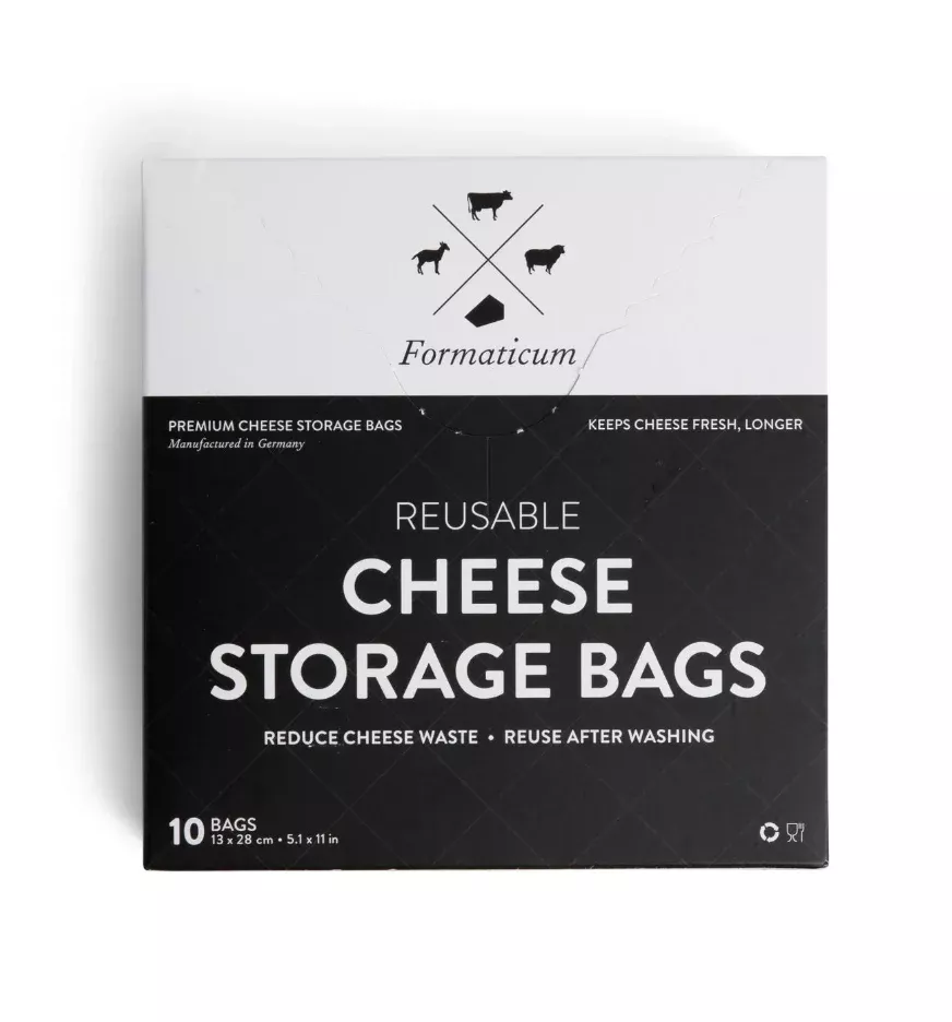 Reusable Cheese Storage Bags - 10 Bags/Box