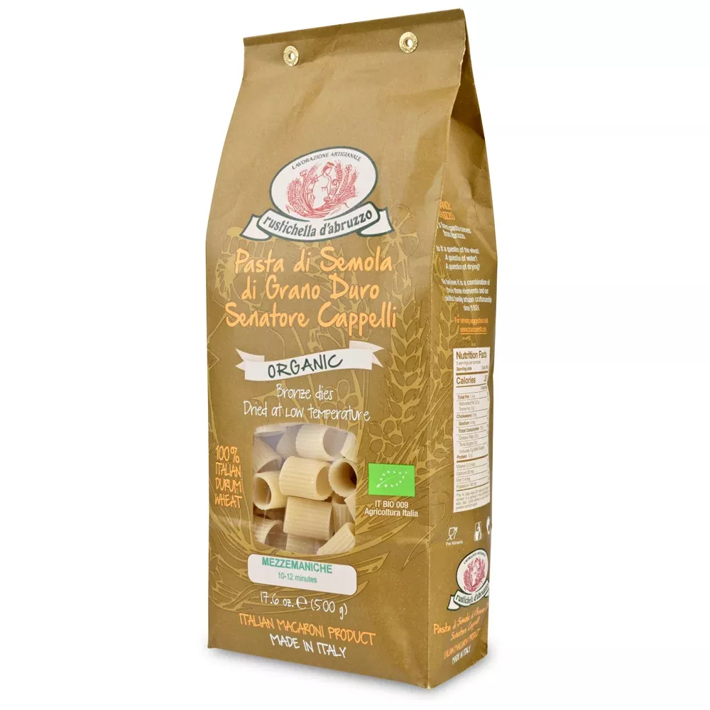 Rustichella d'Abruzzo Organic Senatore Cappelli Mezzemaniche