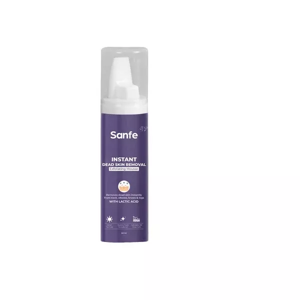 Sanfe Instant Dead Skin Removal Exfoliating Mousse - 60 gm