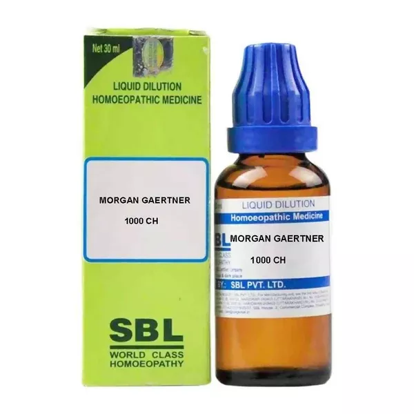 SBL Homeopathy Morgan Gaertner Dilution - 30 ml - 1000 CH