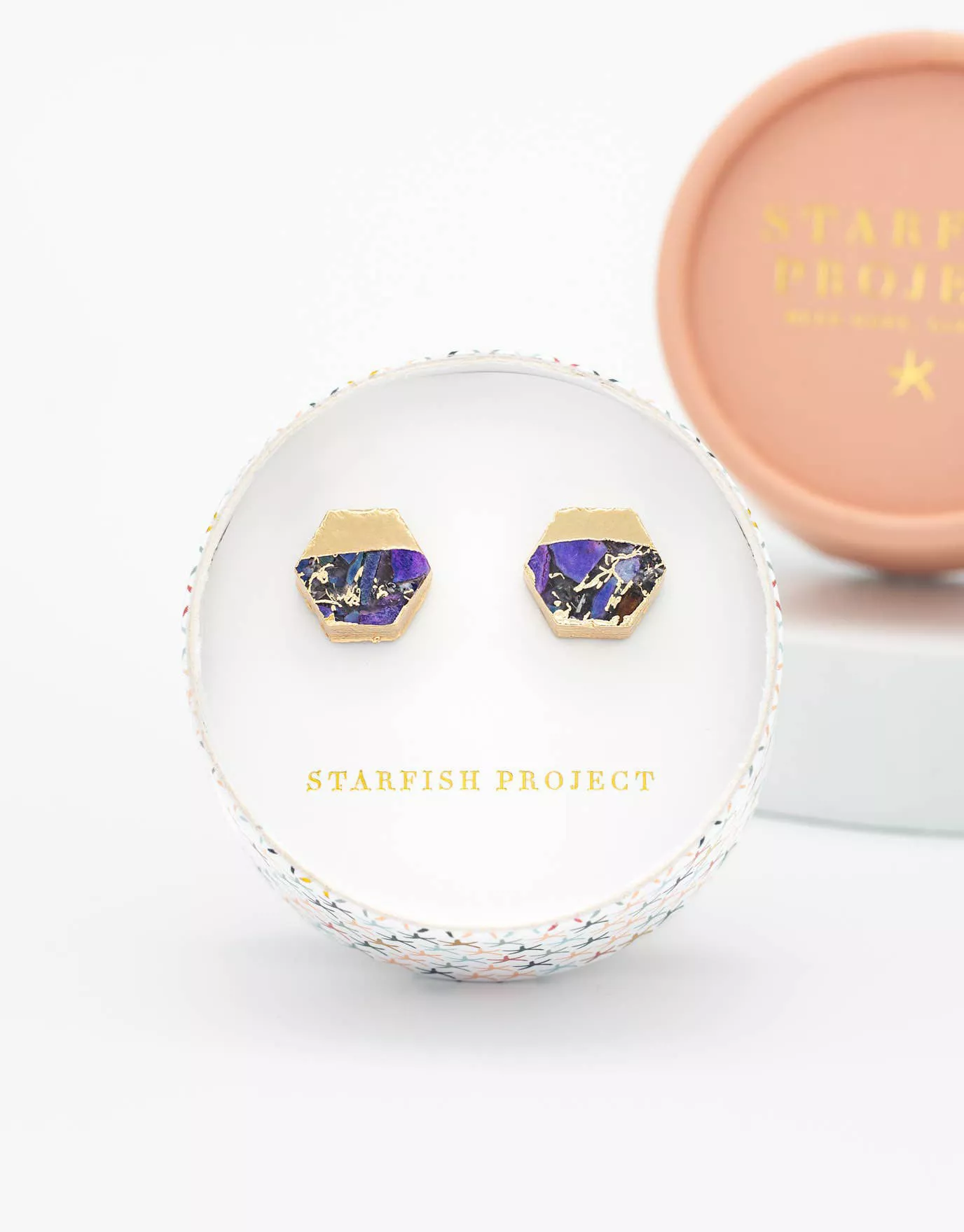 Sedona Stud Earrings - Sunrise Reds