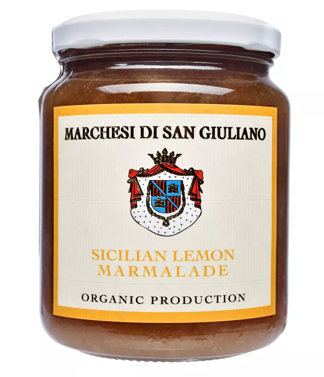 Sicilian Lemon Marmalade, Organic (Sicily) - Jar