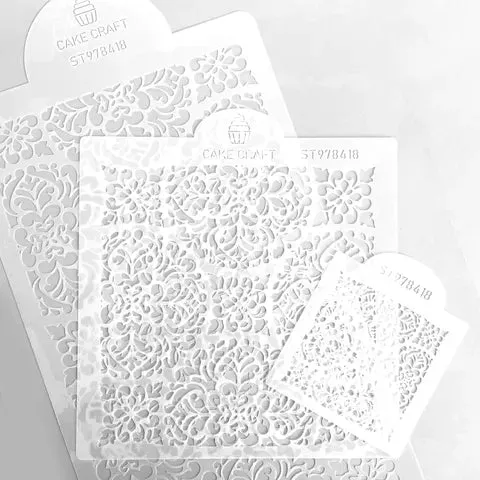 Sicily | 3 Piece | Cake Stencils | Cupcake Sweeties