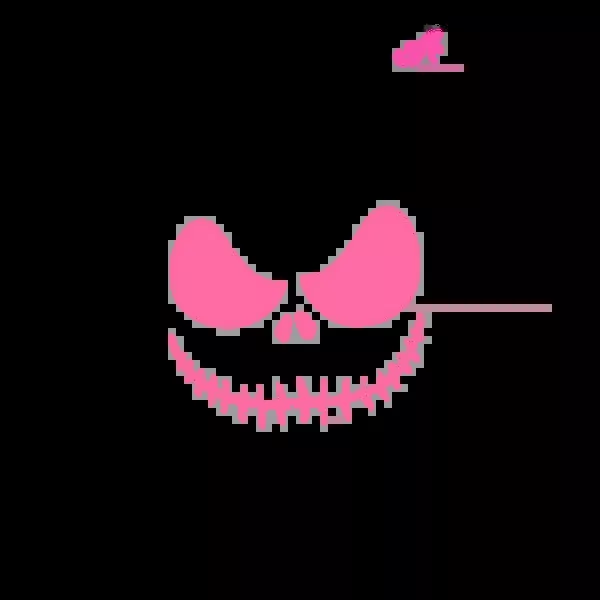 Skeleton Face Cookie Stencil