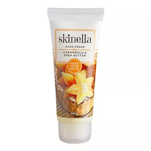 Skinella Hand Cream Carambola & Shea Butter with vitamin c Extract - 50 gm - Pack of 2