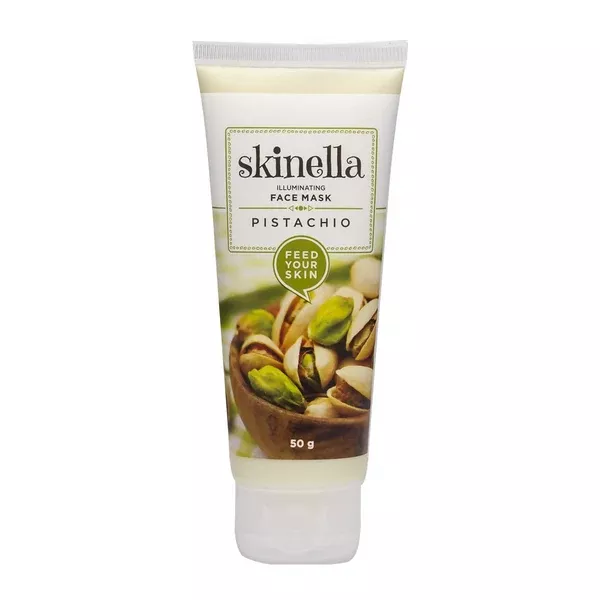 Skinella Illuminating Face Mask Pistachio - 50 gm