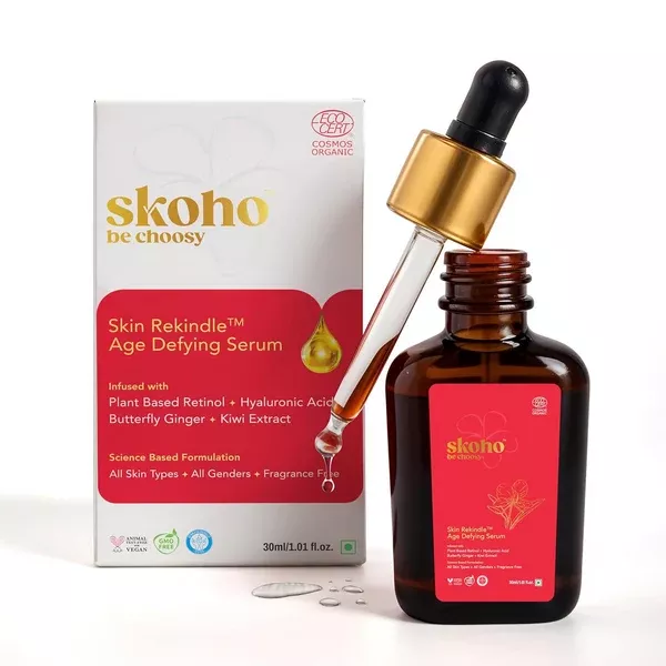 SKOHO Retinol Based Anti Aging Organic Face Serum - 30 ml