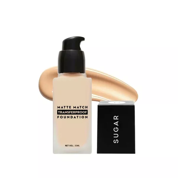 Sugar Cosmetics Matte Match Transferproof Foundation - 48 Irish - 30 ml