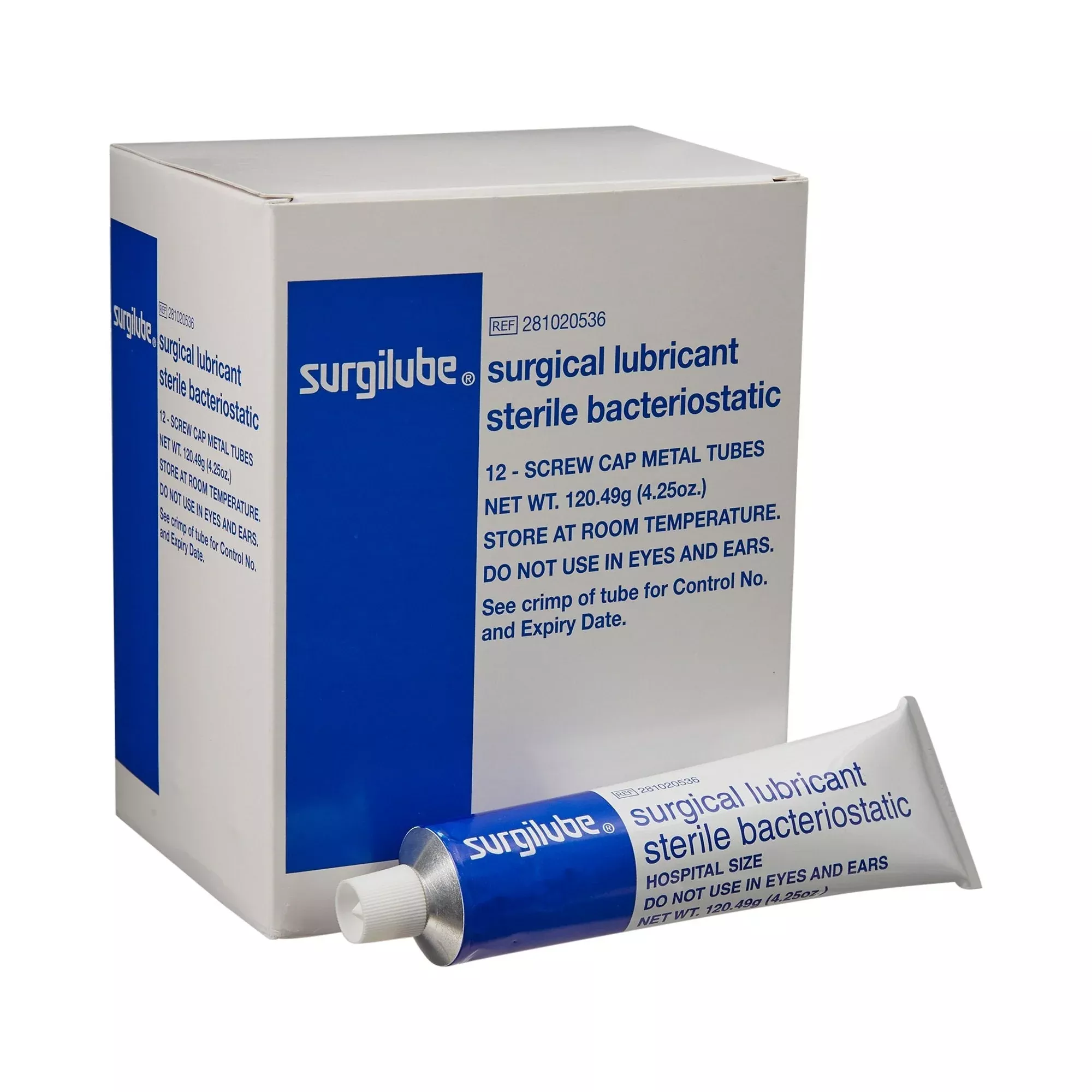 Surgilube Lubricating Jelly - Carbomer free, 12 ct