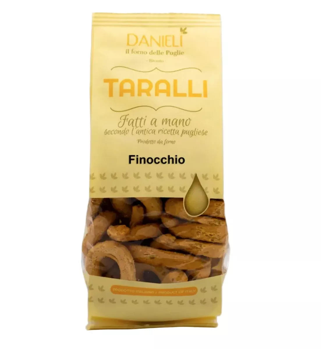 Taralli al Fennel (Puglia, Italy) - Bag