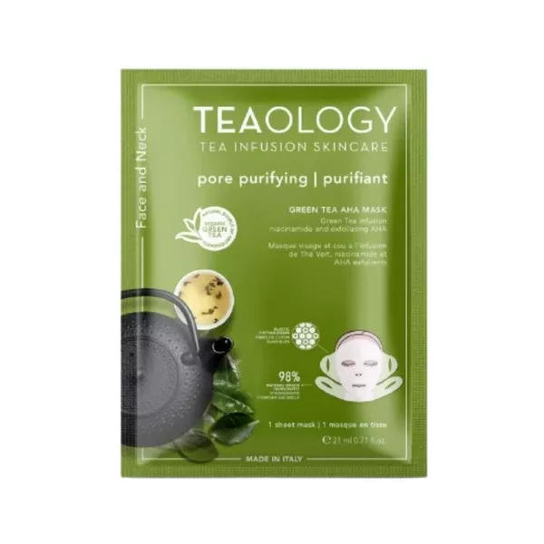 Teaology Green Tea AHA Mask - 21 ml