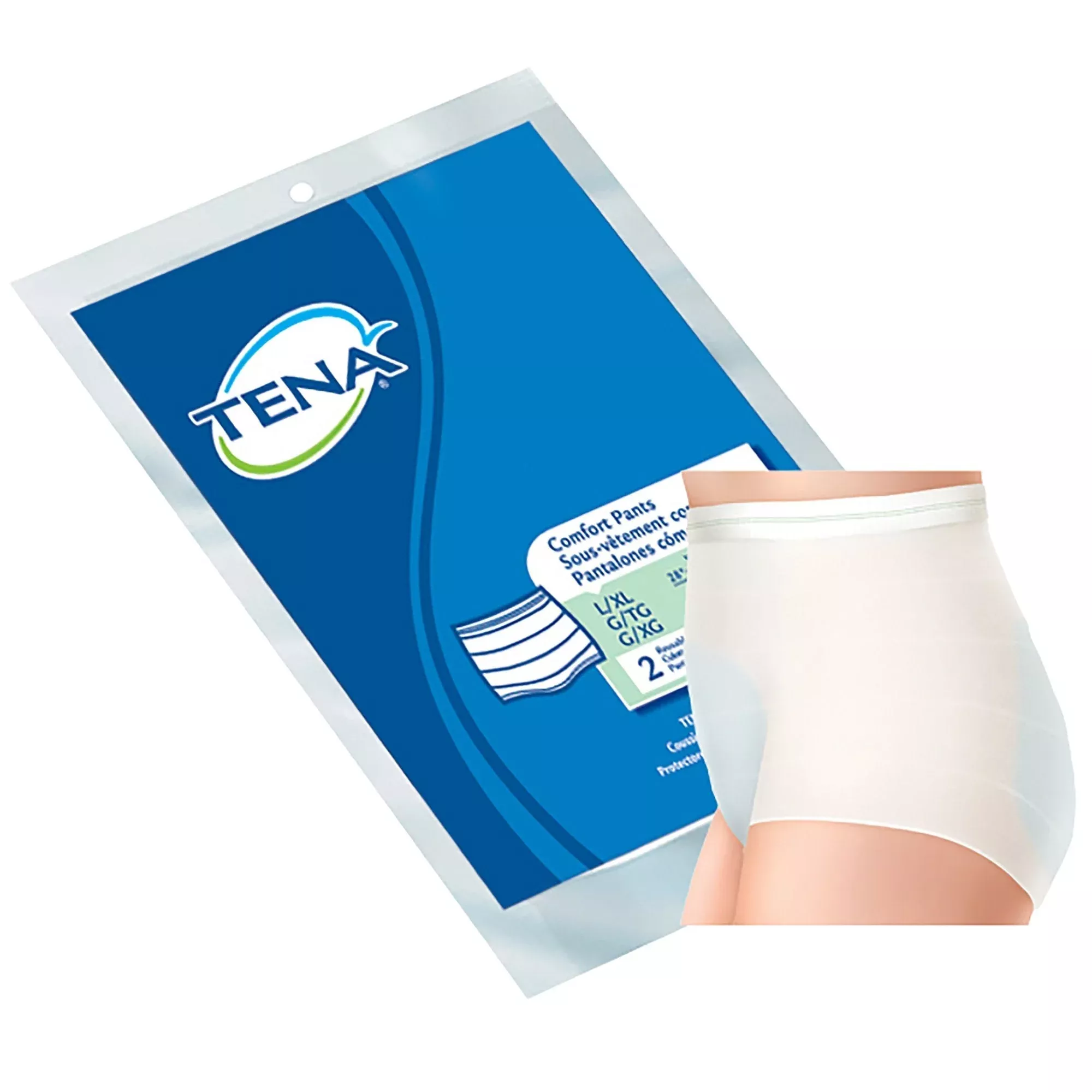Tena Comfort™ Unisex Knit Pant, Large / XL, 2 ct