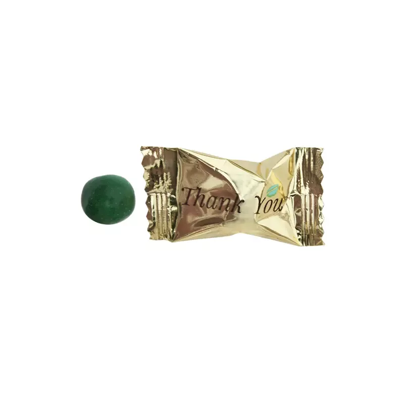 ”Thank You ” Chocolate Pastel Mints Gold Wrapper 110 Count Bag