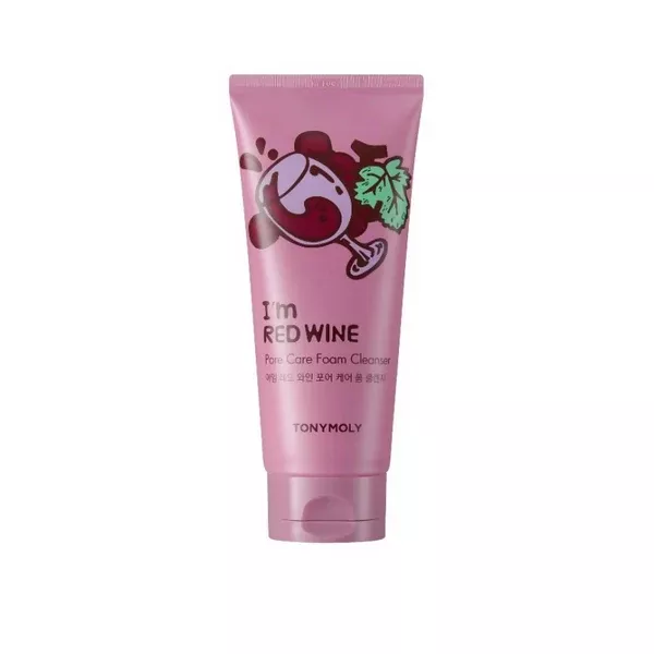Tonymoly I'M Red Wine Pore Care Foam Cleanser - 150 ml