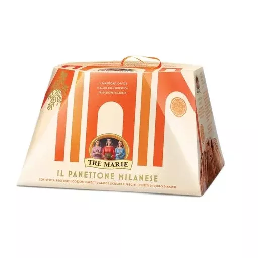 TRE MARIE Traditional Panettone - 750g (1.66lb)